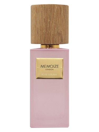 Memoize London Rose Luxuria fragrance bottle