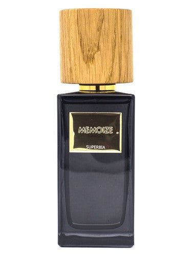 Memoize London Superbia fragrance bottle
