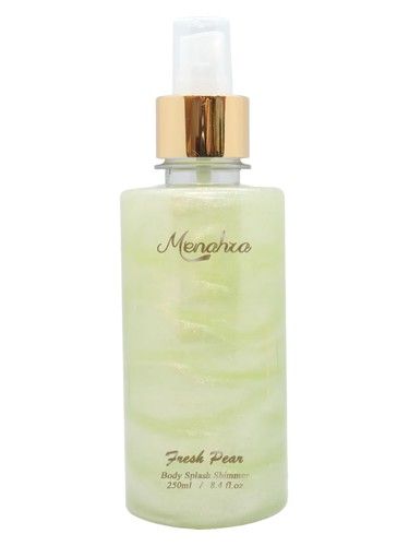 Menahra Fresh Pear Shimmer fragrance bottle