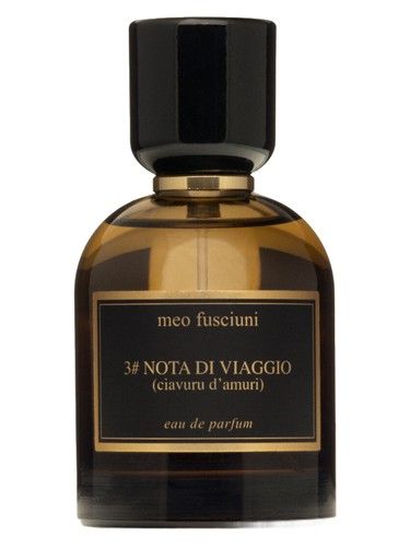 Meo Fusciuni 3# nota di viaggio (ciavuru d’amuri) 2019 edition fragrance bottle