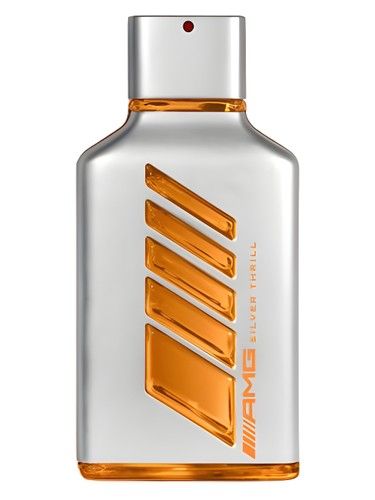 Mercedes Benz AMG Silver Thrill fragrance bottle