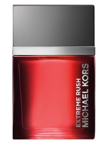 Michael Kors Extreme Rush fragrance bottle