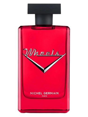 Michel Germain Wheels Red Pour Homme fragrance bottle