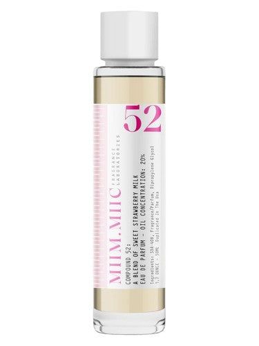 MIIM.MIIC No 52 Sweet Strawberry Milk fragrance bottle