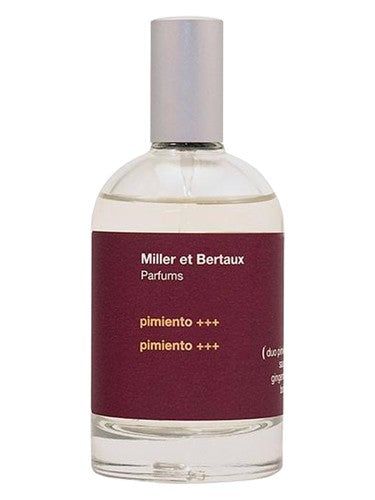 Miller et Bertaux Pimiento +++ fragrance bottle