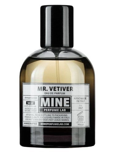 Mine Perfume Lab Mr. Vetiver fragrance bottle