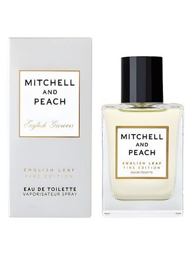 Mitchell & Peach English Leaf Fine Edition fragrance bottle