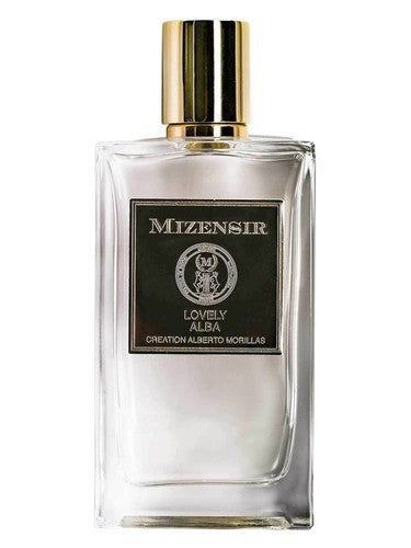 Mizensir Lovely Alba fragrance bottle