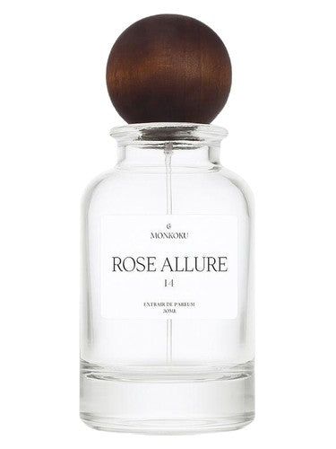 Monkoku Rose Allure fragrance bottle