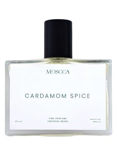 Moscca Cardamom Spice fragrance bottle
