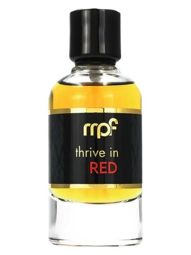 MPF Thrive In Red fragrance bottle