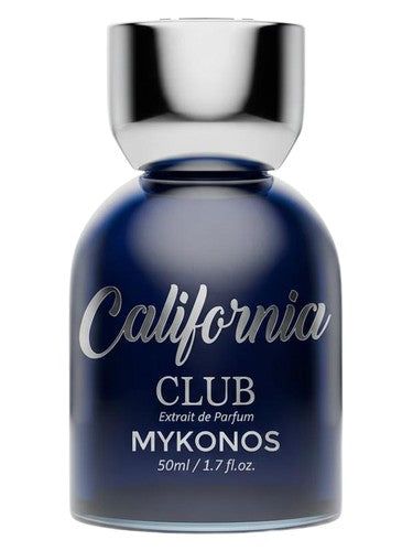 Mykonos California Club fragrance bottle
