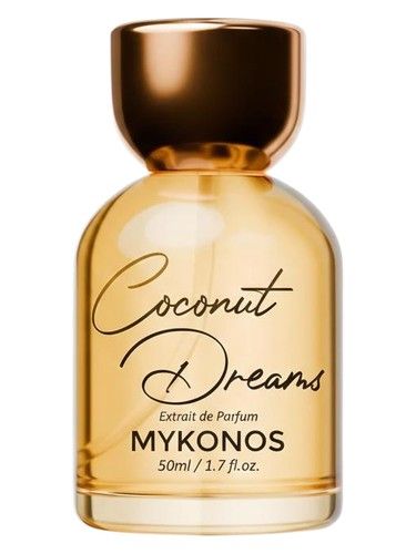 Mykonos Coconut Dreams fragrance bottle