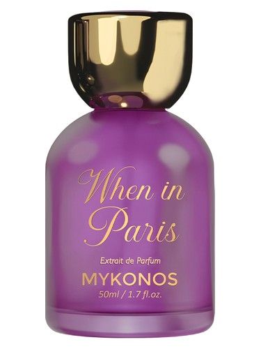 Mykonos When in Paris fragrance bottle