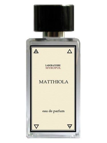 Myropol Matthiola fragrance bottle