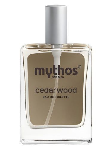 Mythos Cedarwood fragrance bottle
