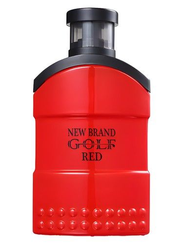 New Brand Parfums Golf Red fragrance bottle