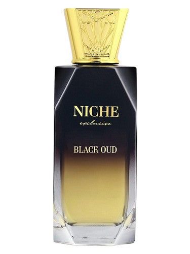 Niche Exclusive Black Oud fragrance bottle