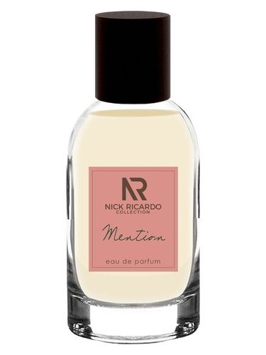 Nick Ricardo Collection Mention fragrance bottle