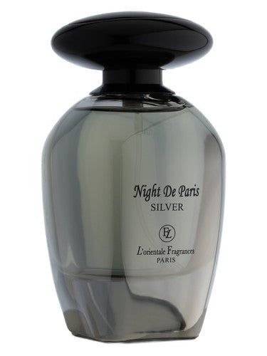 Night De Paris Night De Paris Silver fragrance bottle