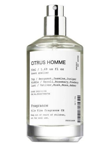 Nile Official Citrus Homme fragrance bottle