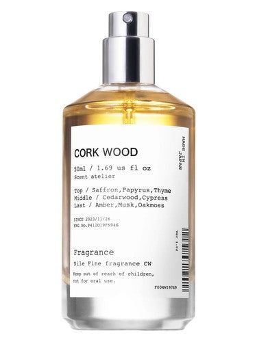 Nile Official Cork Wood fragrance bottle