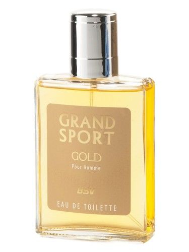 Ninel Perfume Grand Sport Gold fragrance bottle
