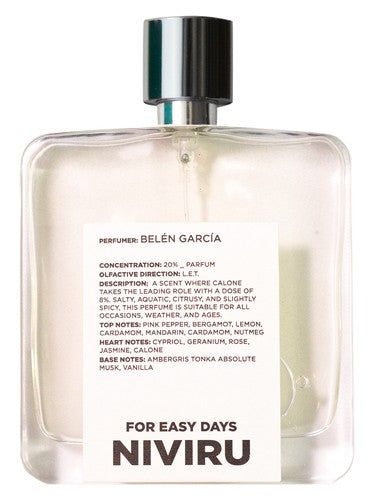 NIVIRU For Easy Days fragrance bottle