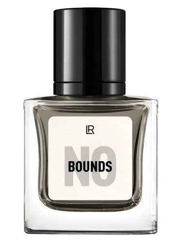 LR No Bounds fragrance bottle