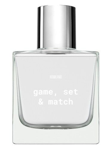 NOMKAMO Game, Set & Match fragrance bottle