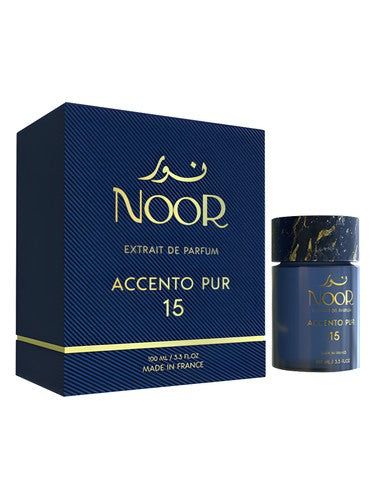 NOOR Accento Pur 15 fragrance bottle