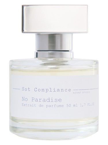 NOT COMPLIANCE No Paradise fragrance bottle