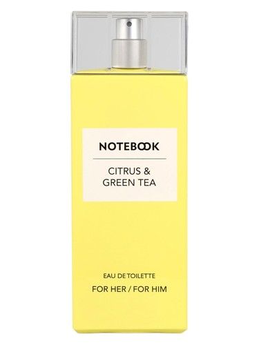 Notebook Citrus & Green Tea fragrance bottle