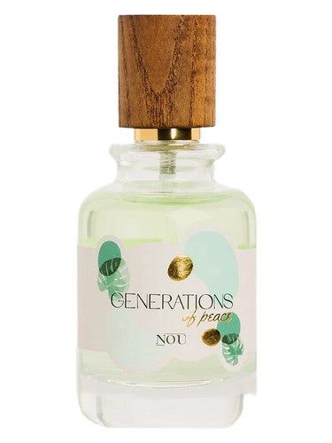 NOU Generations of Peace fragrance bottle