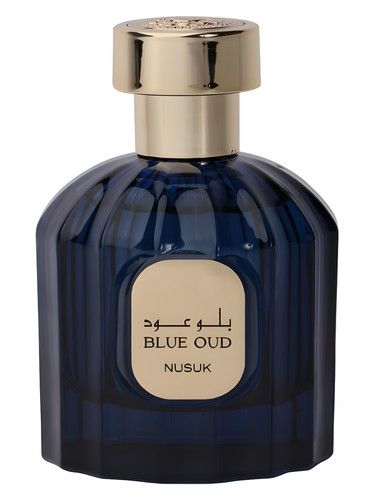 Nusuk Blue Oud fragrance bottle