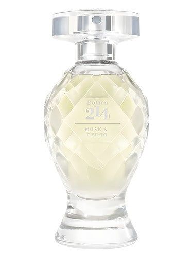 O Boticario 214 Musk & Cedro fragrance bottle