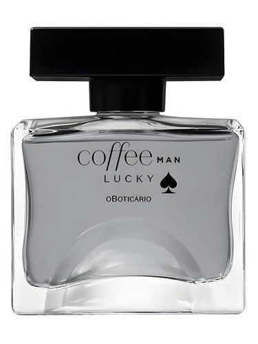 O Boticario Coffe Lucky Man fragrance bottle