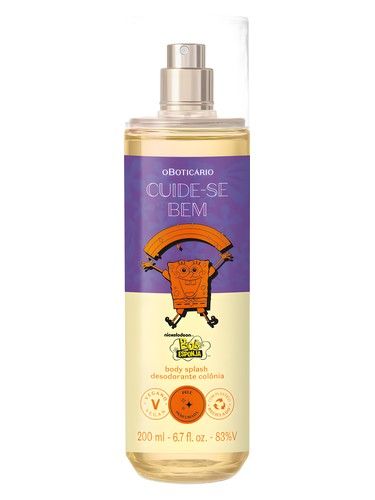 O Boticario Cuide-se Bem Bob Esponja fragrance bottle