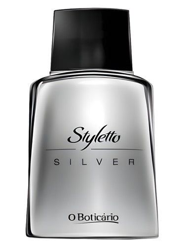 O Boticario Styletto Silver fragrance bottle