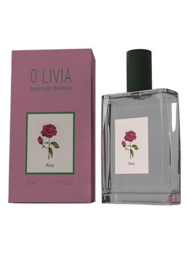 O Livia Inspiracao Botanica Rosa fragrance bottle