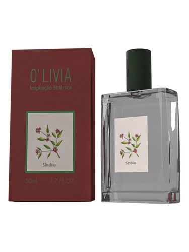 O Livia Inspiracao Botanica Sândalo fragrance bottle