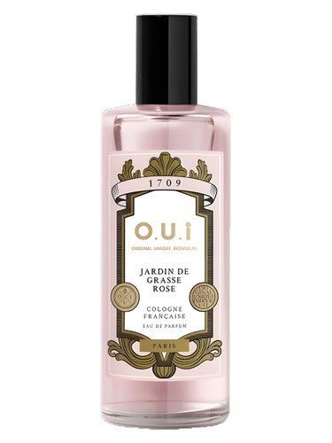 O.U.i Original Unique Individual Jardin de Grasse Rose fragrance bottle
