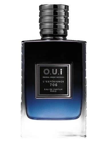 O.U.i Original Unique Individual L’Expérience 706 fragrance bottle