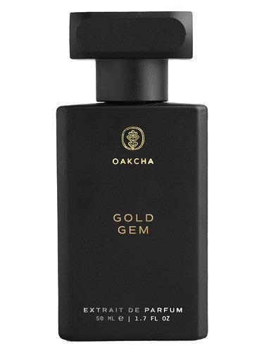 Oakcha Gold Gem fragrance bottle