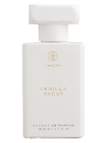 Oakcha Vanilla Vacay fragrance bottle