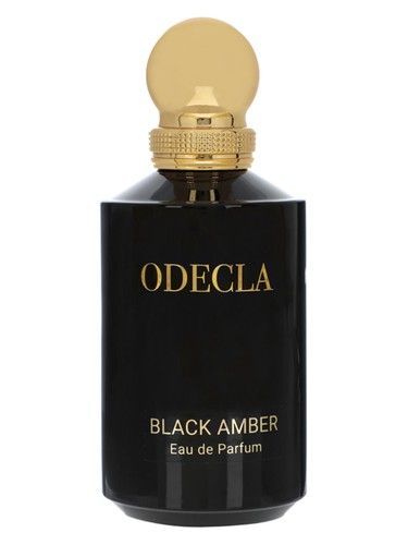 Odecla Black Amber fragrance bottle