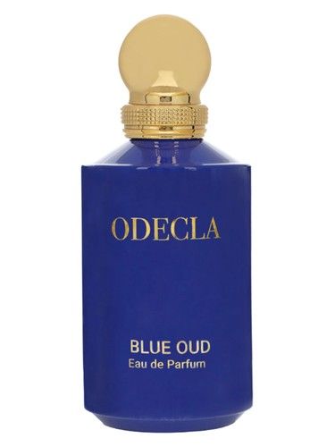 Odecla Blue Oud fragrance bottle