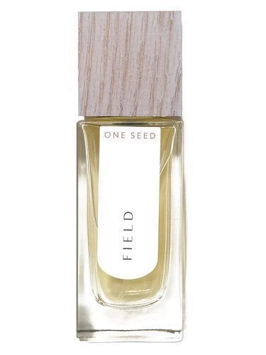 One Seed Field fragrance bottle