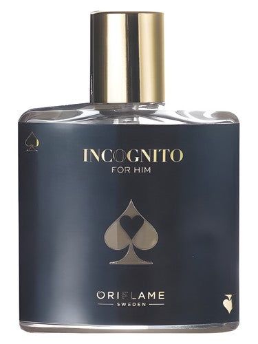 Oriflame Incognito for Him fragrance bottle