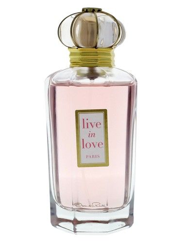 Oscar de la Renta Live In Love Paris fragrance bottle